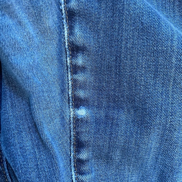 Madewell Curvy Cali Demi Boot Cut Jean Mid Rise Flare Blue Denim Jean Size 29 - Picture 8 of 14